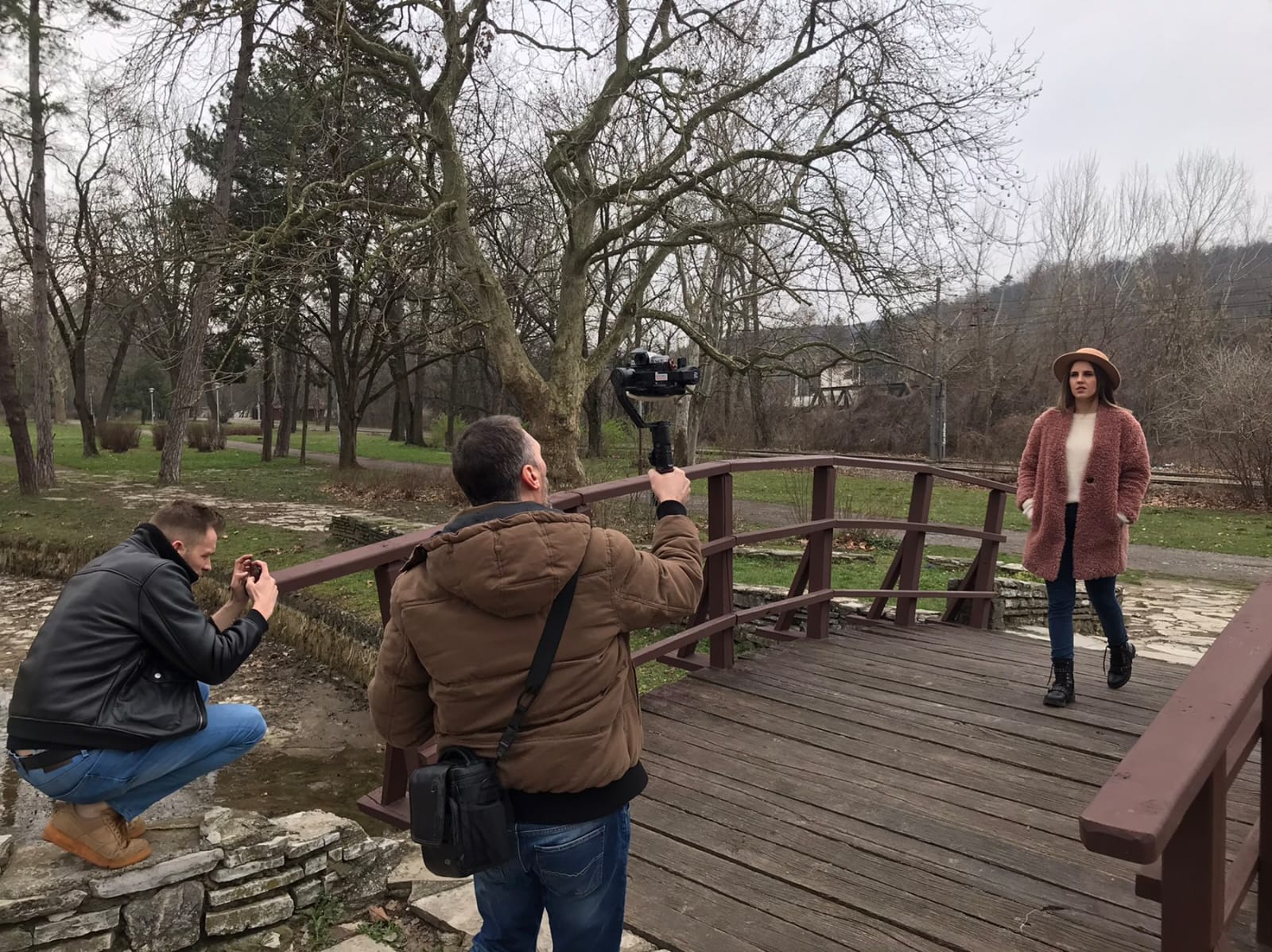 Scena sa snimanja spota